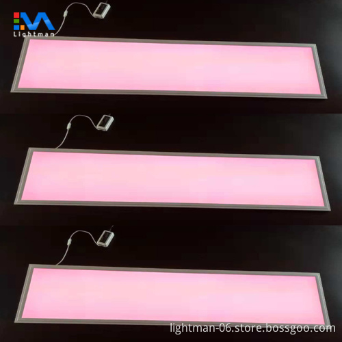 RGB RGBW RGBWW Color Changing LED Panel Light 295x1195
